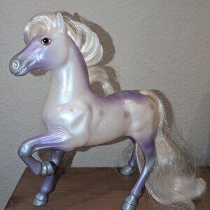 Fashion Star Fillies Purple Cliff Stallion, Vintage Toy Horse, G1 Kenner 1989